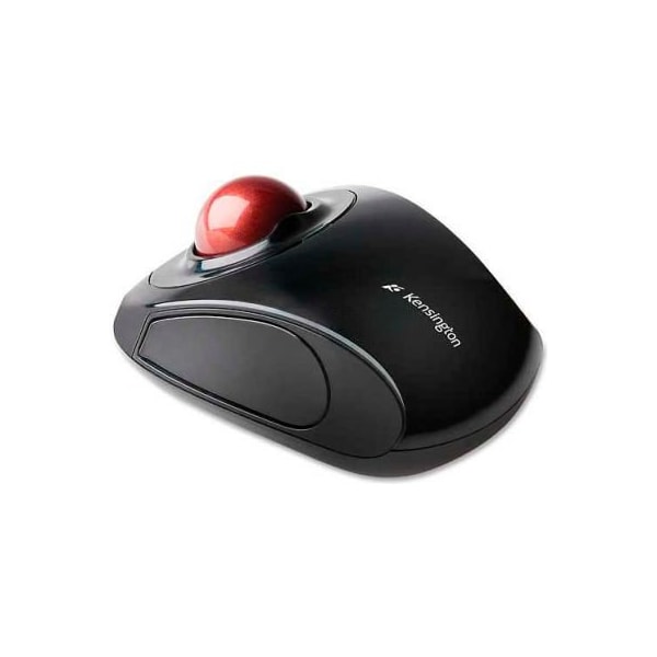 Kensington Kensington Orbit Wireless Mobile Trackball, Black/Red 72352 - main